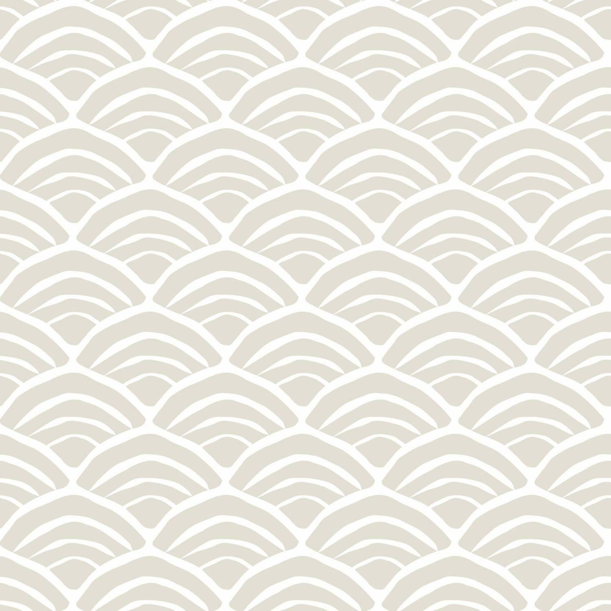 RoomMates Coastal Scallop Peel & Stick Wallpaper